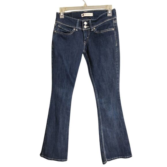 Vintage Wrangler Women's Size 26 Western Embroidered Low Rise Too Low Jeans - Picture 1 of 6